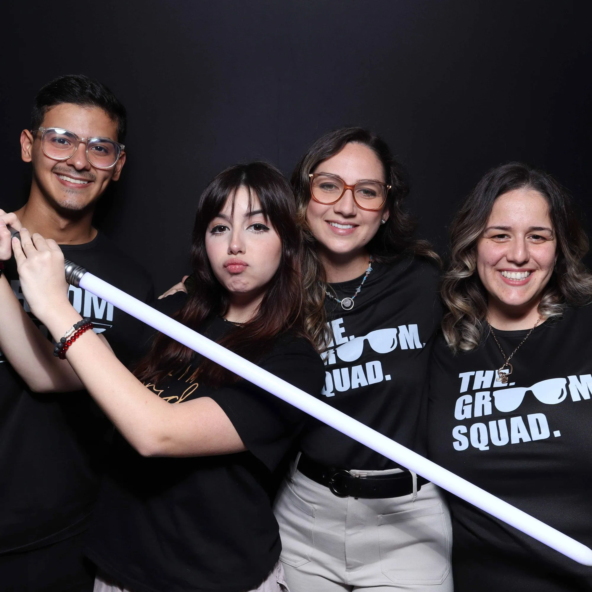 Professional photo booth at Central Florida venue